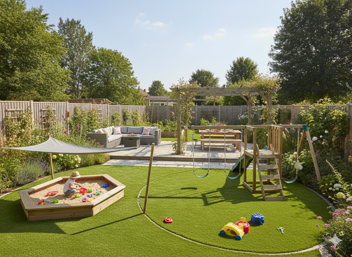 Family-friendly garden design